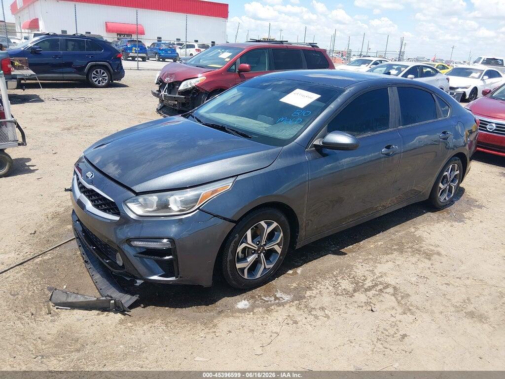 3KPF24AD2KE111267 2019 KIA FORTE photo no. 2