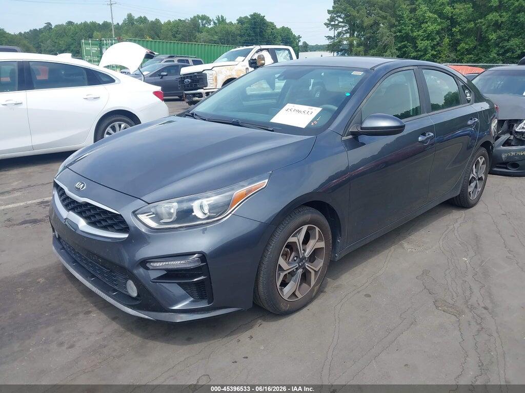 3KPF24AD1KE078231 2019 KIA FORTE photo no. 2