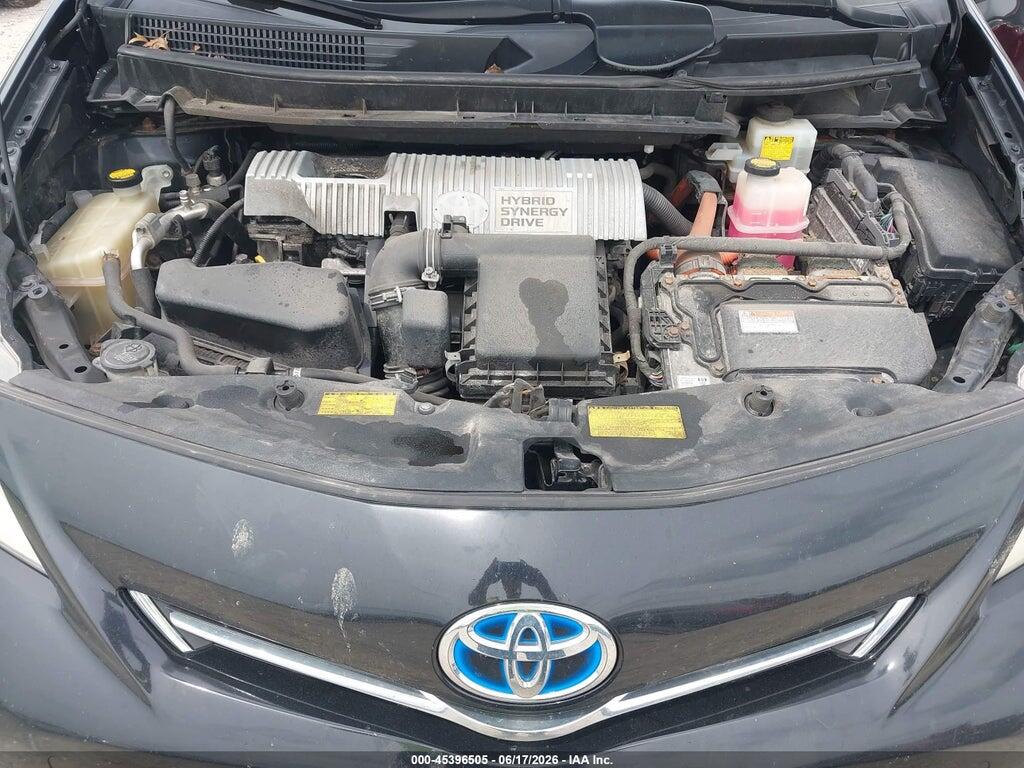JTDZN3EU7E3311775 2014 TOYOTA PRIUS V photo no. 10
