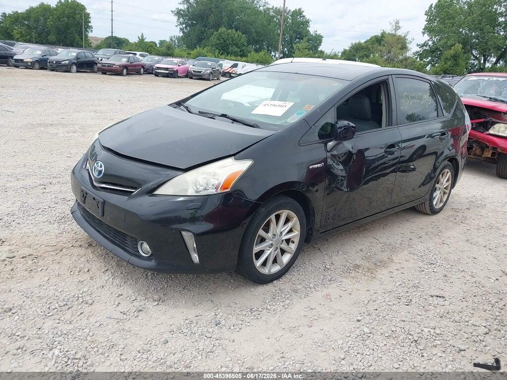 JTDZN3EU7E3311775 2014 TOYOTA PRIUS V photo no. 2