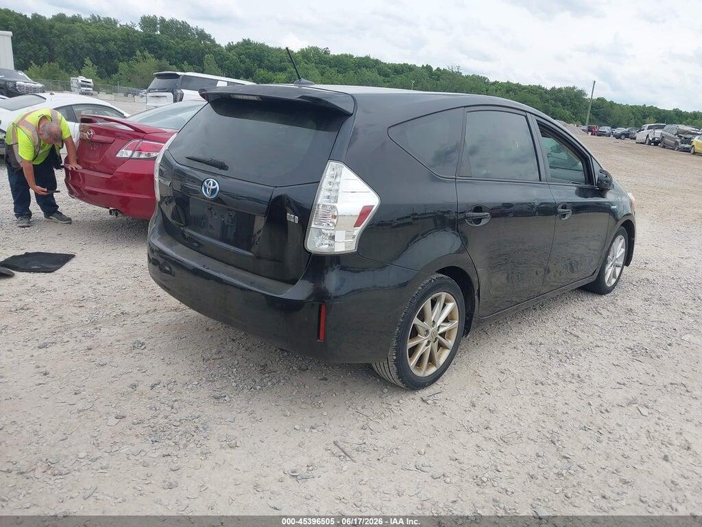 JTDZN3EU7E3311775 2014 TOYOTA PRIUS V photo no. 4