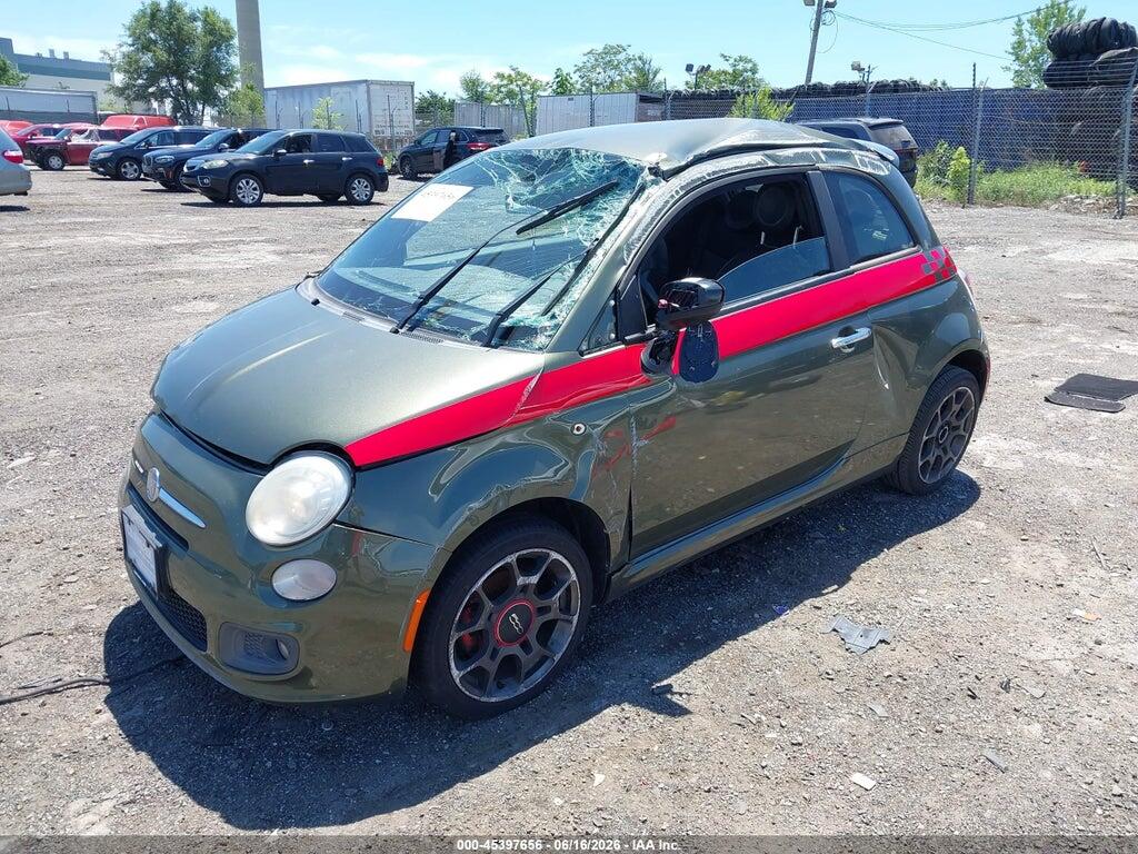 3C3CFFBRXCT104906 2012 FIAT 500 photo no. 2