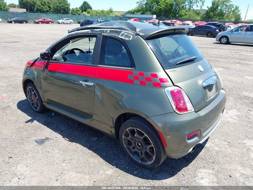 3C3CFFBRXCT104906 2012 FIAT 500 photo no. 3
