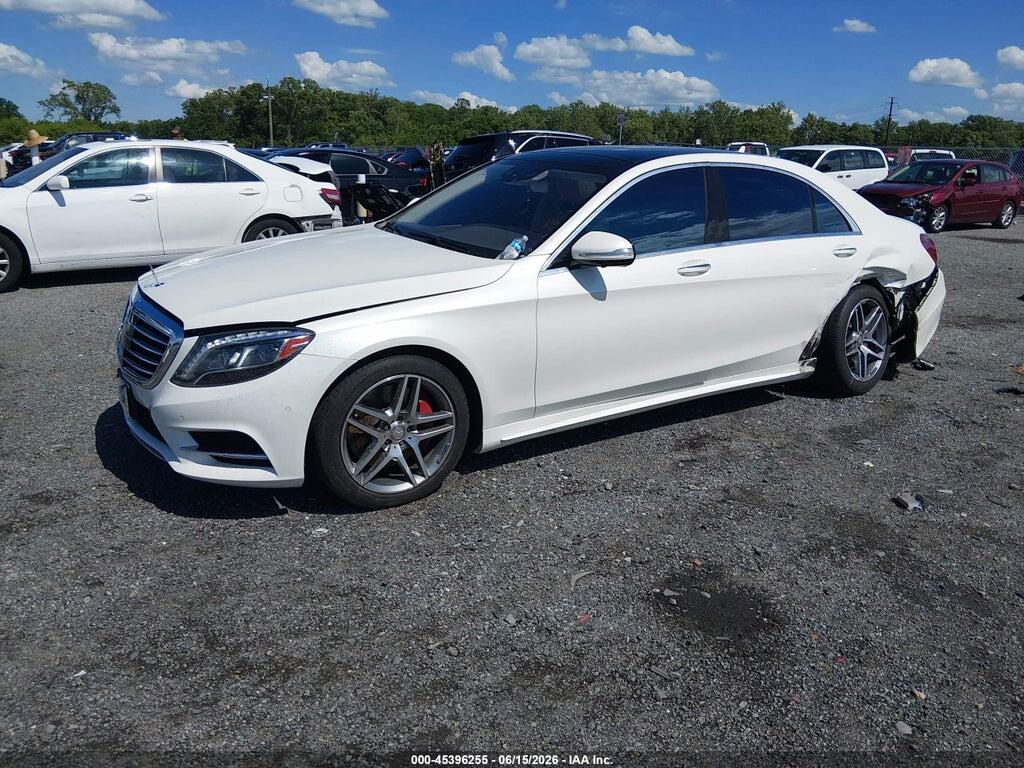 WDDUG8FB6EA046380 2014 MERCEDES-BENZ S 550 photo no. 2