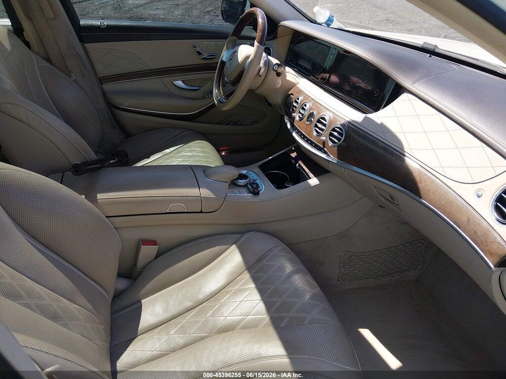 WDDUG8FB6EA046380 2014 MERCEDES-BENZ S 550 photo no. 5