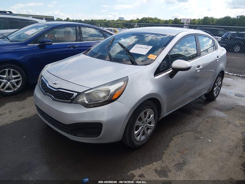 KNADN4A35D6280114 2013 KIA RIO photo no. 2