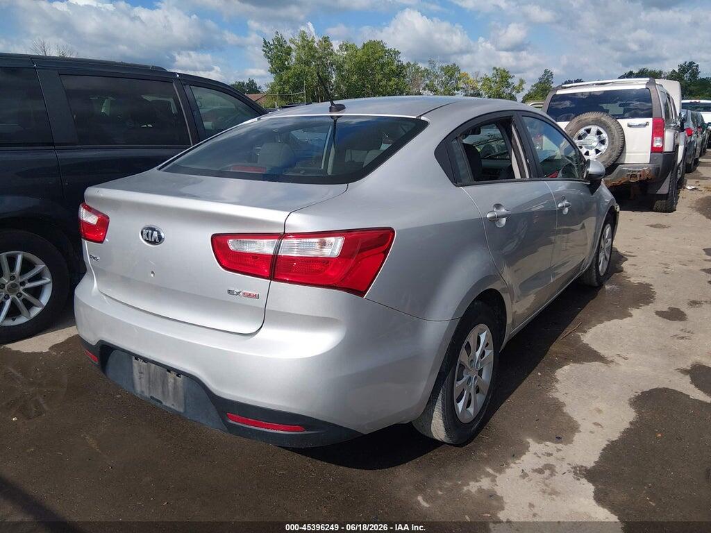 KNADN4A35D6280114 2013 KIA RIO photo no. 4