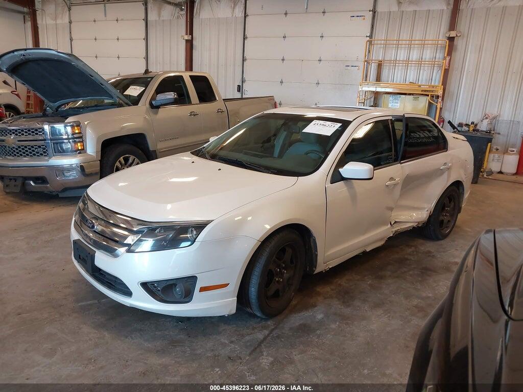 3FAHP0HA2AR257115 2010 FORD FUSION photo no. 2