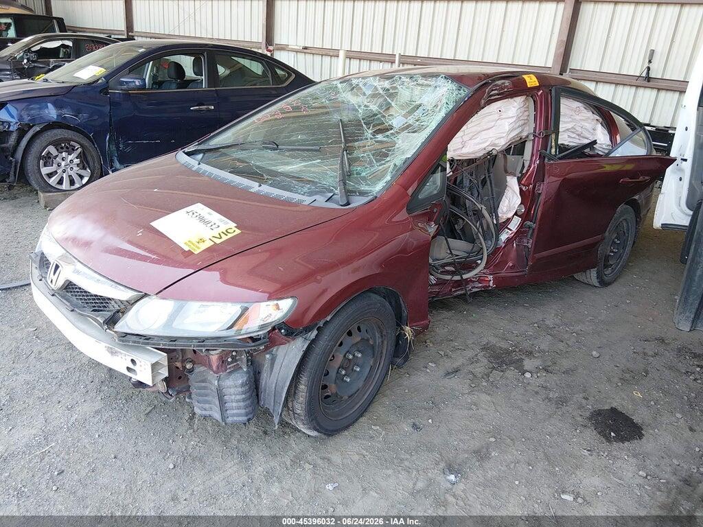 19XFA16589E029816 2009 HONDA CIVIC photo no. 2