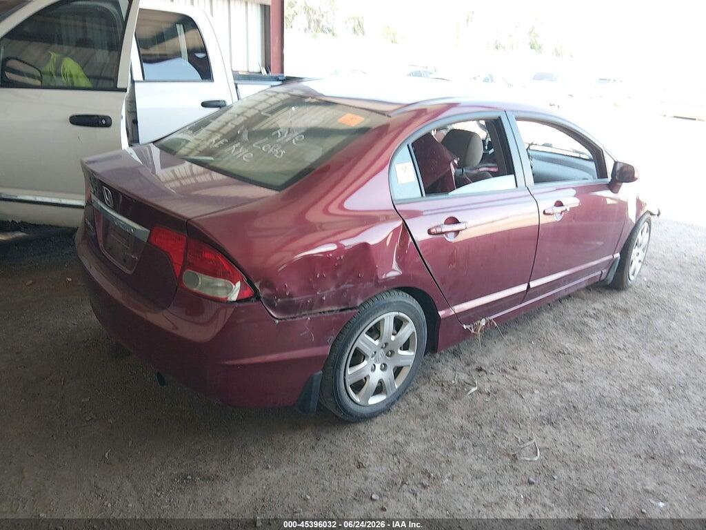 19XFA16589E029816 2009 HONDA CIVIC photo no. 4
