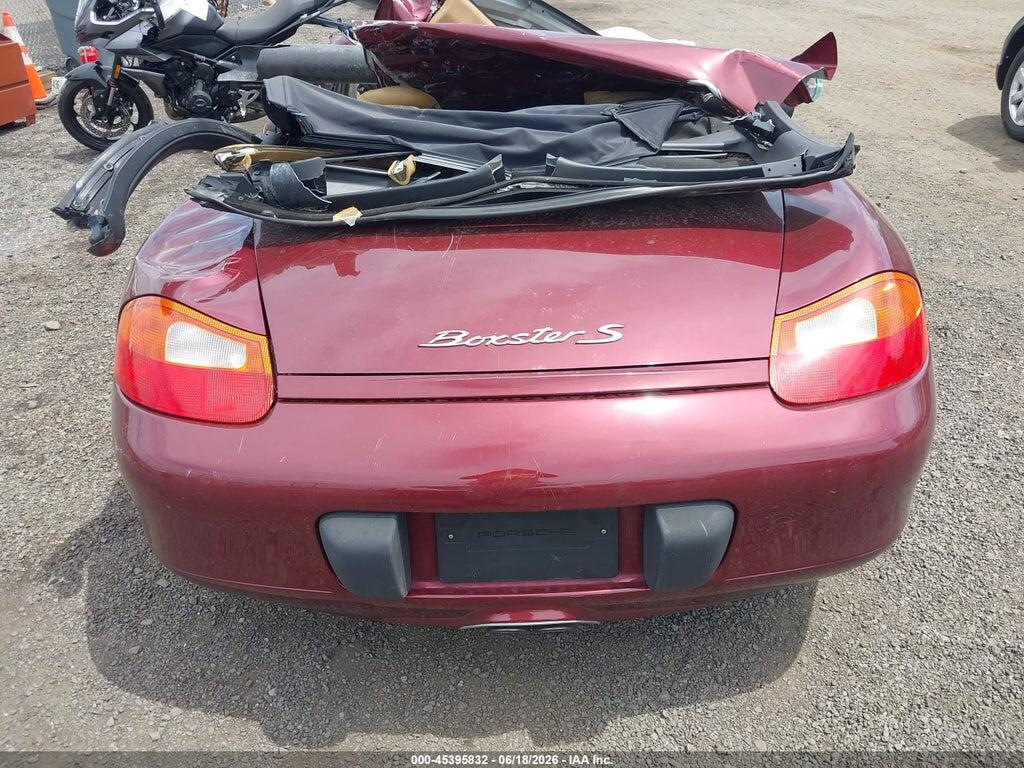 WP0CB2986YU663203 2000 PORSCHE BOXSTER photo no. 10