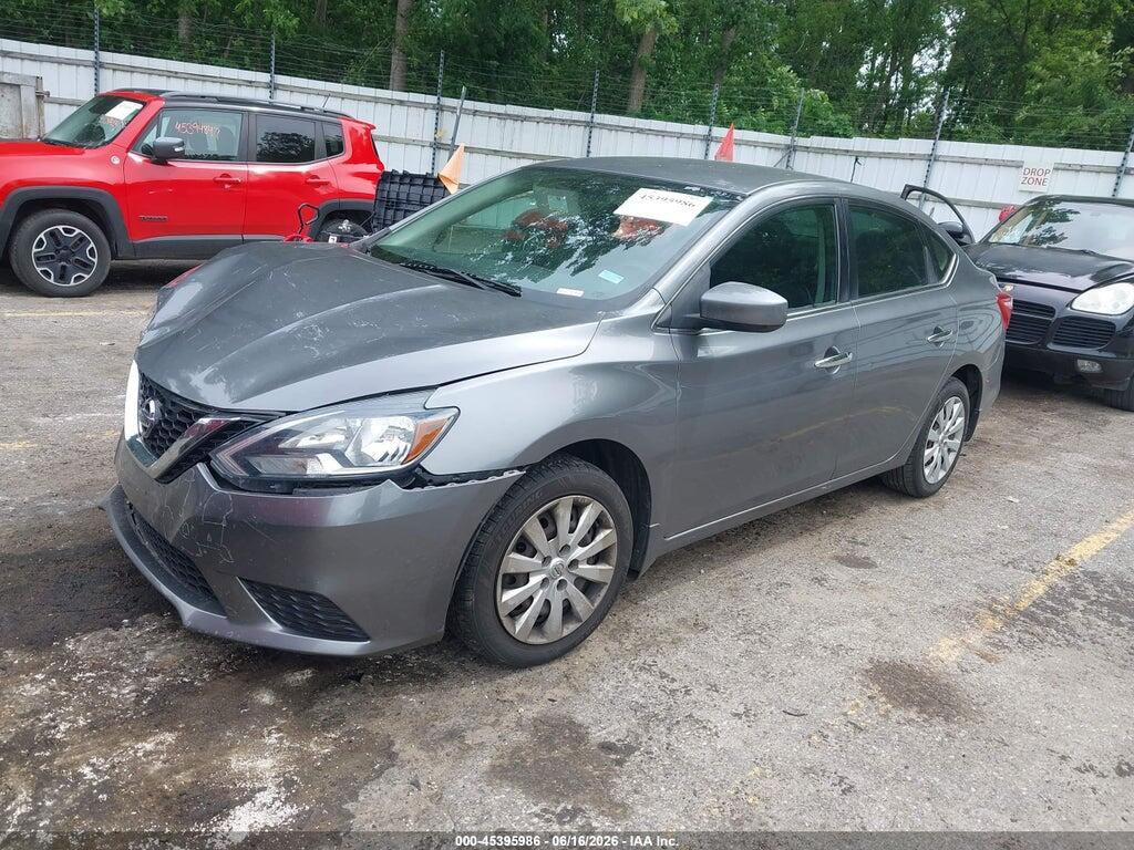 3N1AB7AP2HY372754 2017 NISSAN SENTRA photo no. 2