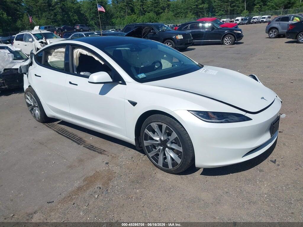 5YJ3E1EB3SF875365 2025 TESLA MODEL 3 photo no. 1