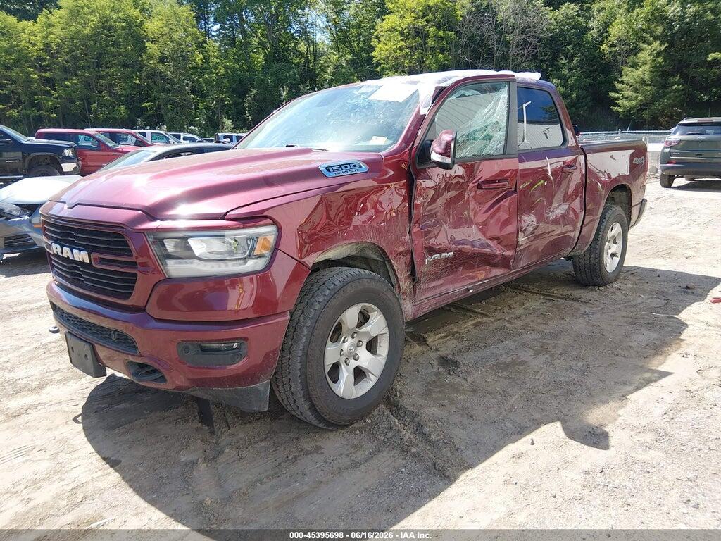 1C6SRFFT1KN830373 2019 RAM 1500 photo no. 2