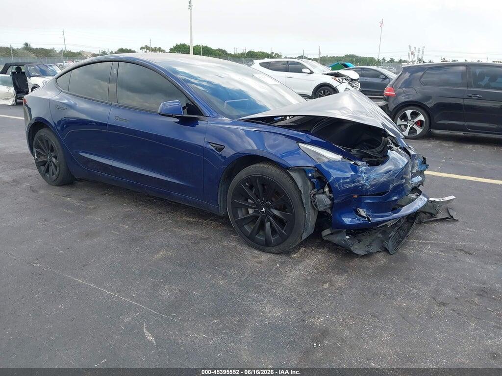 5YJ3E1EA1PF449222 2023 TESLA MODEL 3 photo no. 1