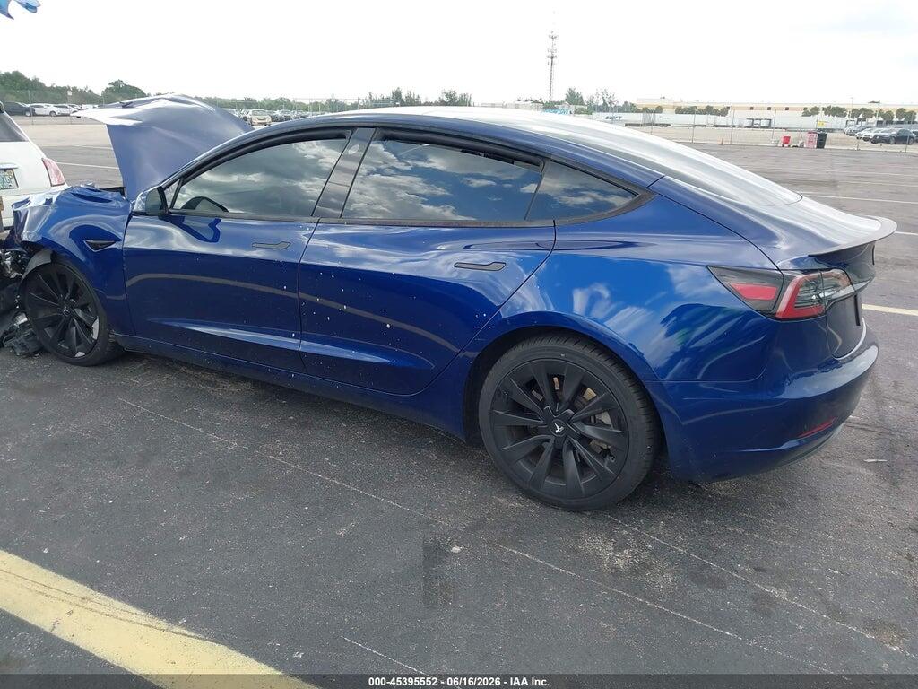 5YJ3E1EA1PF449222 2023 TESLA MODEL 3 photo no. 3