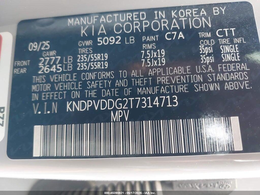 KNDPVDDG2T7314713 2026 KIA SPORTAGE HYBRID photo no. 9