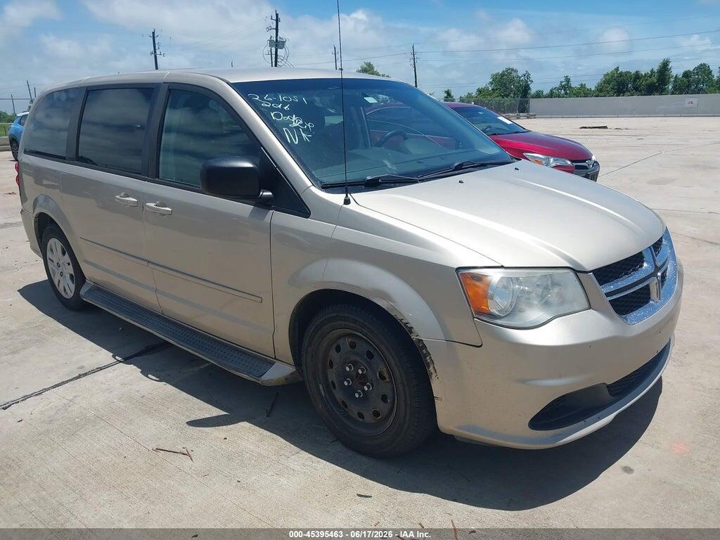 2C4RDGBG2GR152103 2016 DODGE GRAND CARAVAN photo no. 1