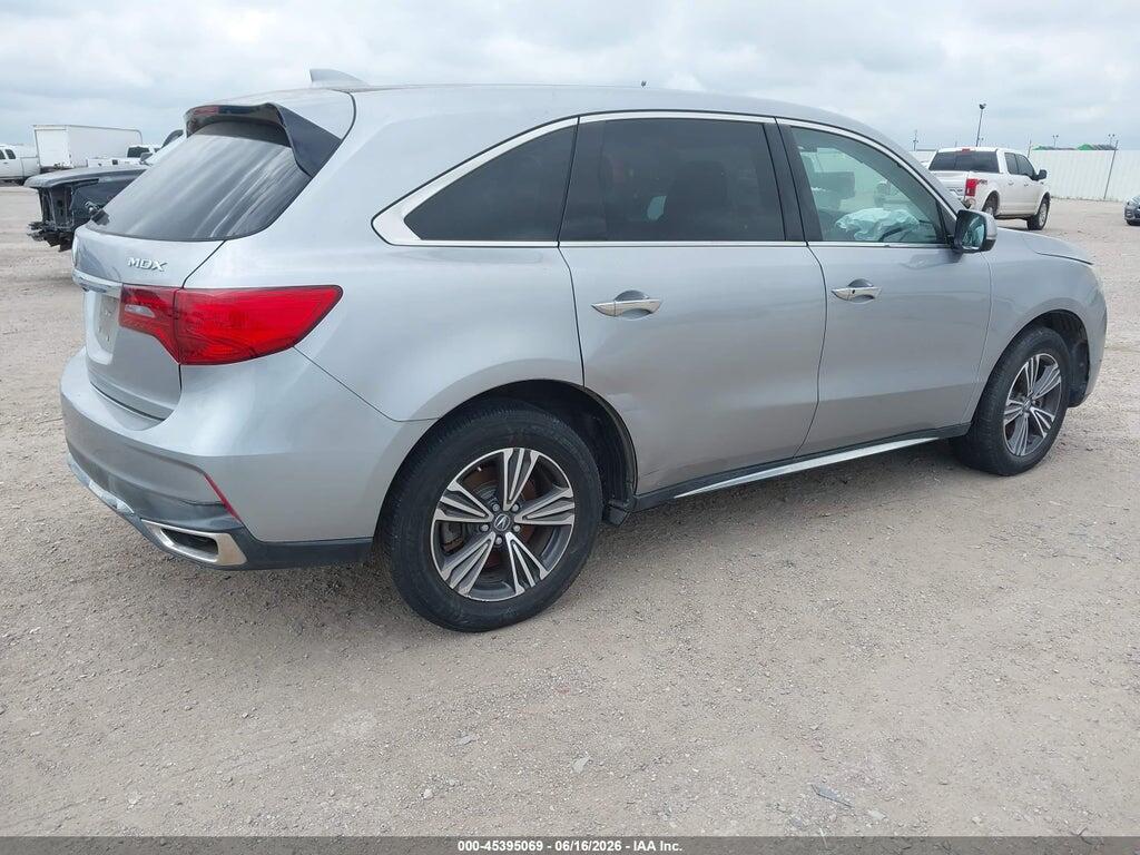 5FRYD3H32HB007499 2017 ACURA MDX photo no. 4