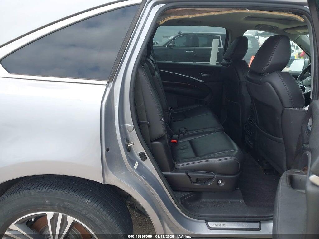 5FRYD3H32HB007499 2017 ACURA MDX photo no. 8