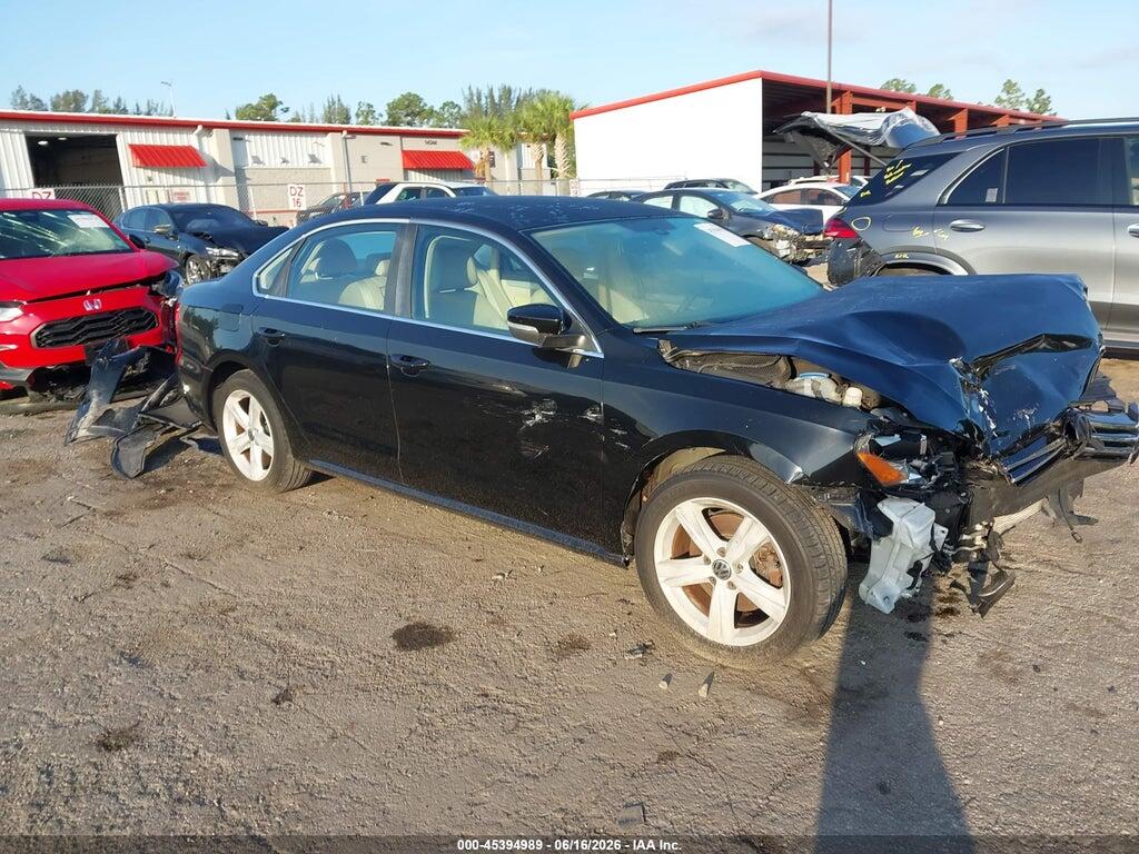 1VWBH7A33DC051643 2013 VOLKSWAGEN PASSAT photo no. 1
