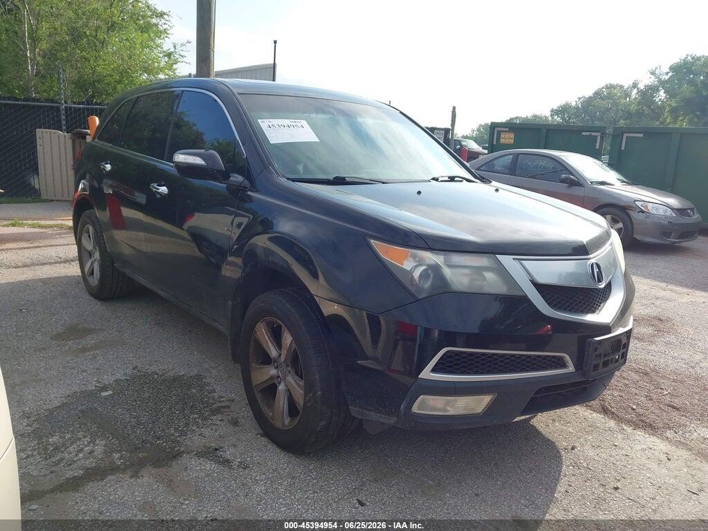 2HNYD2H27CH520795 2012 ACURA MDX photo no. 1