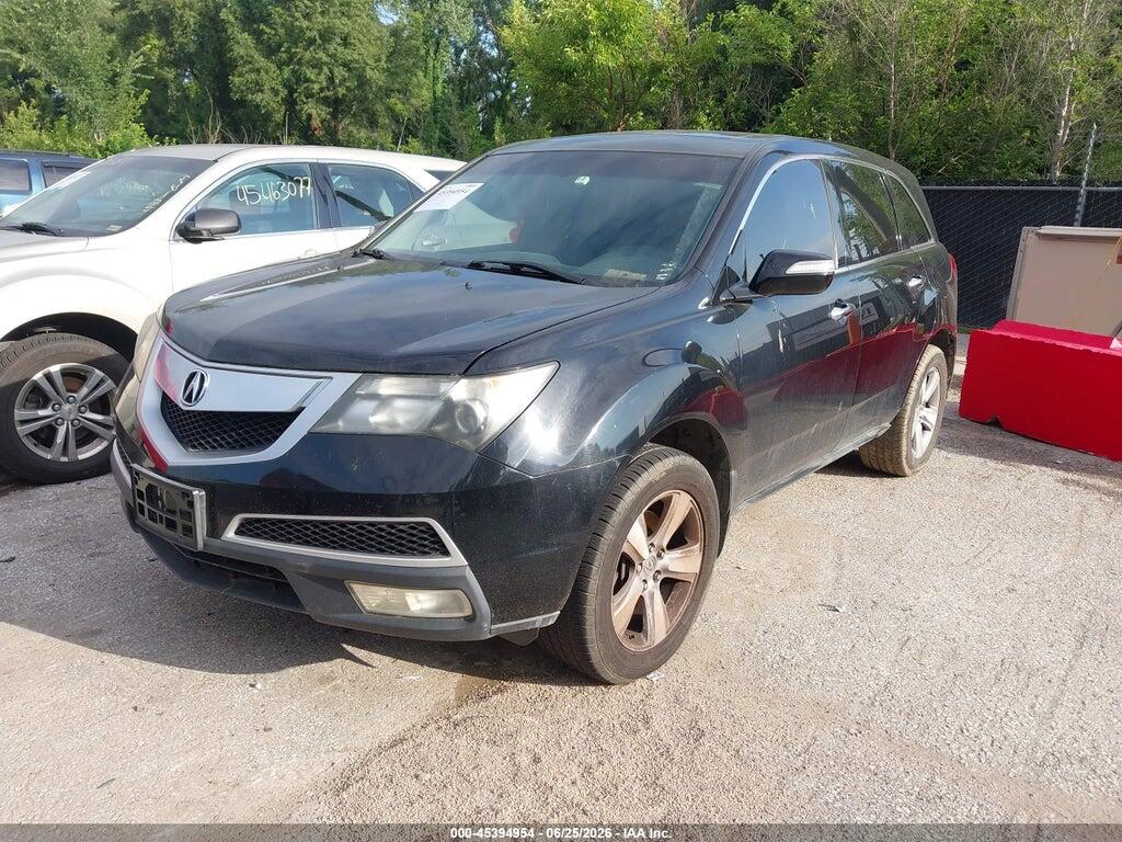 2HNYD2H27CH520795 2012 ACURA MDX photo no. 2