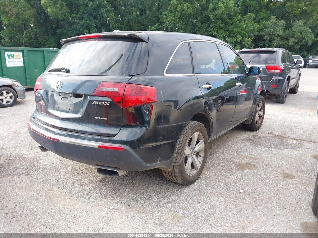2HNYD2H27CH520795 2012 ACURA MDX photo no. 4