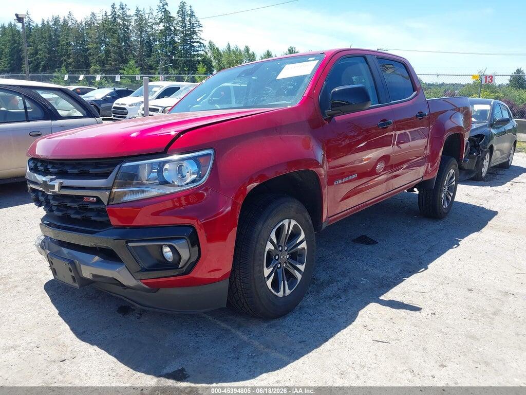 1GCGTDEN1M1187220 2021 CHEVROLET COLORADO photo no. 2