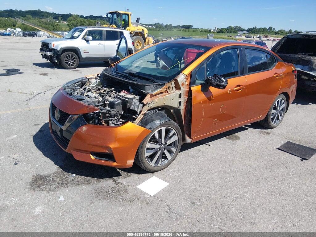 3N1CN8FV1ML855348 2021 NISSAN VERSA photo no. 2
