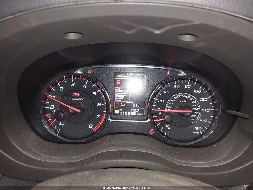 JF1VA2S68K9830231 2019 SUBARU WRX STI photo no. 7