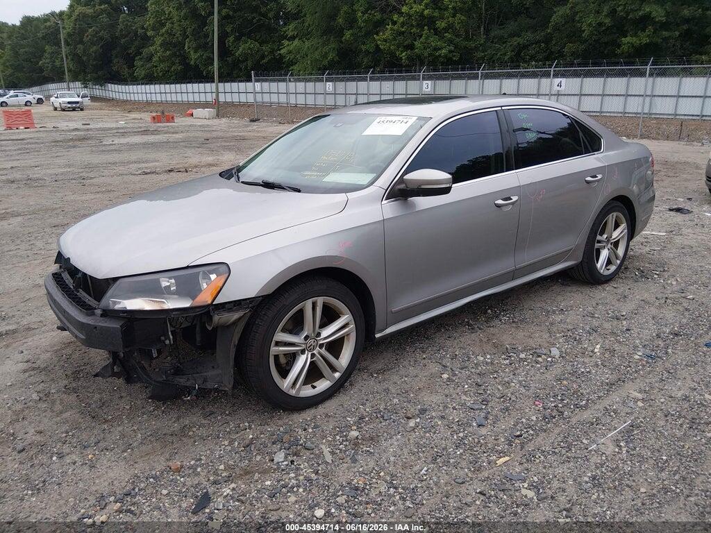 1VWCN7A38EC060675 2014 VOLKSWAGEN PASSAT photo no. 2
