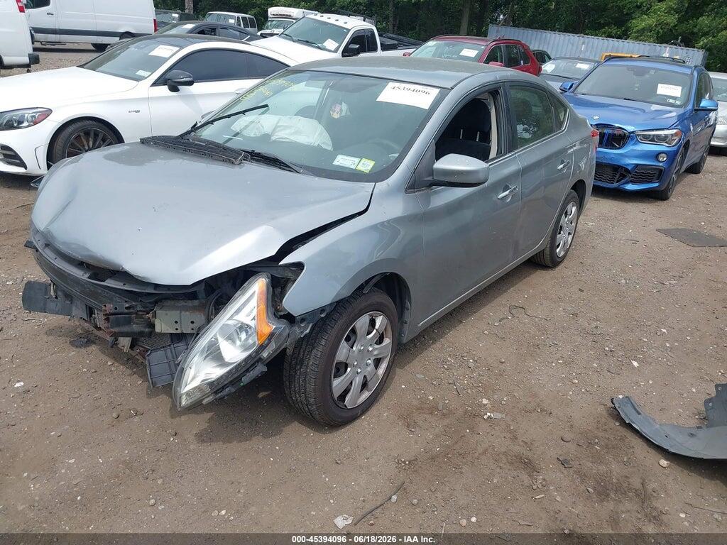 3N1AB7AP1DL611511 2013 NISSAN SENTRA photo no. 2