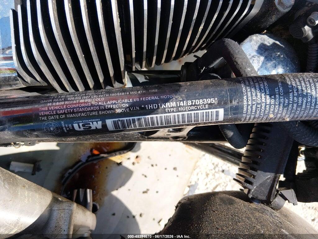 1HD1KRM14EB708395 2014 HARLEY-DAVIDSON FLHXS photo no. 10