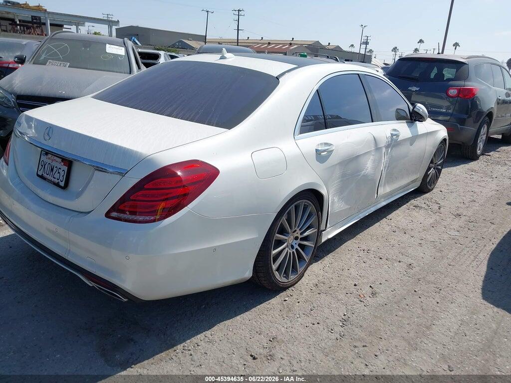 WDDUG8CB5FA149859 2015 MERCEDES-BENZ S 550 photo no. 4