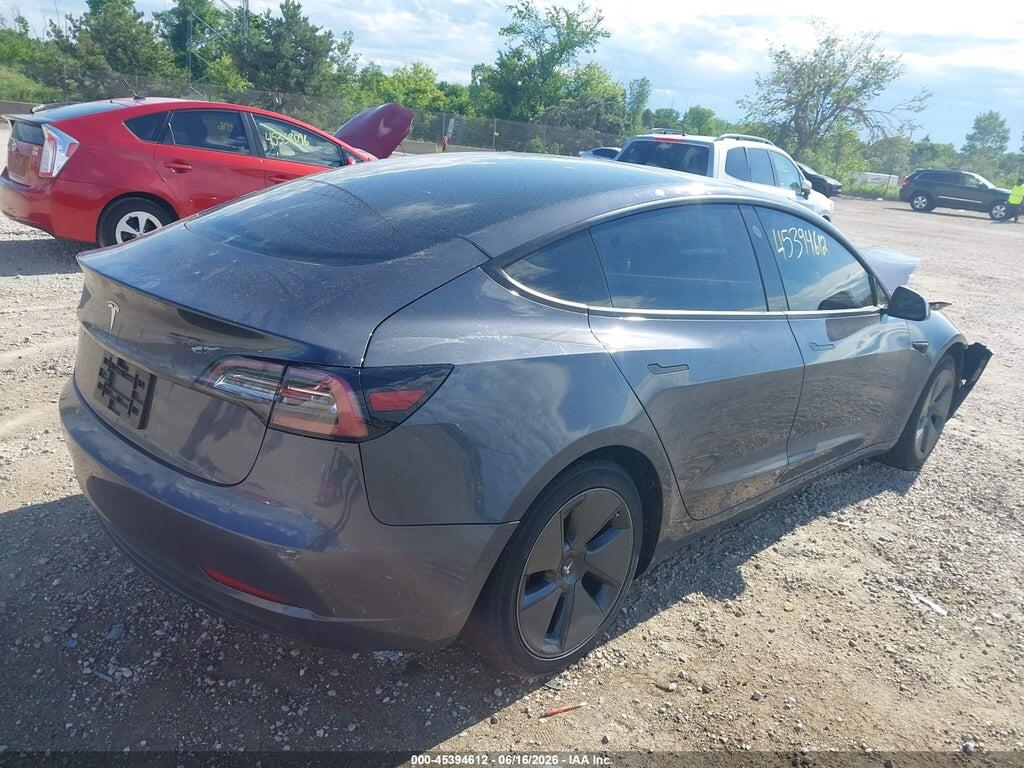 5YJ3E1EBXMF914956 2021 TESLA MODEL 3 photo no. 4