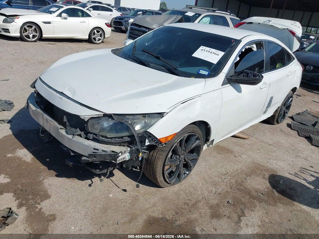 19XFC2F88KE022798 2019 HONDA CIVIC photo no. 2