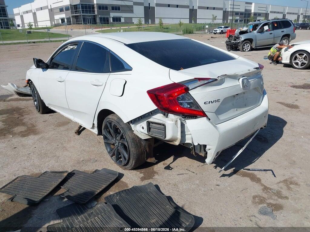 19XFC2F88KE022798 2019 HONDA CIVIC photo no. 3