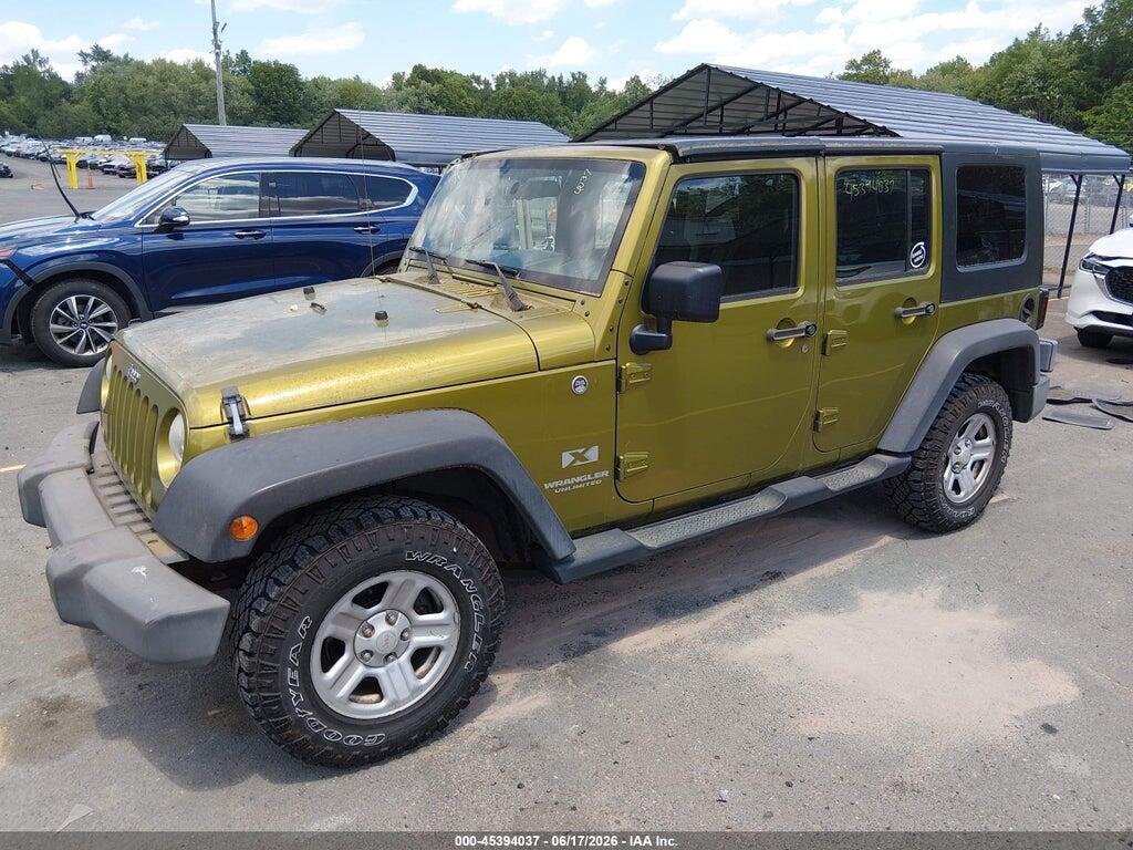 1J4GA39147L145604 2007 JEEP WRANGLER photo no. 2