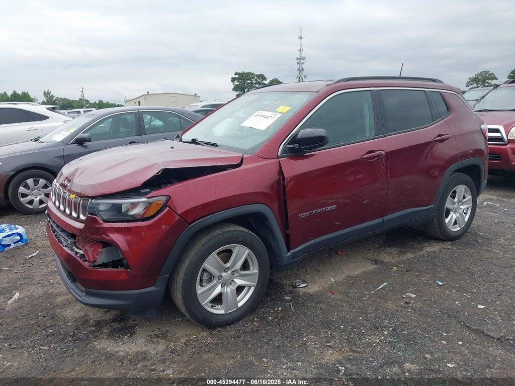 3C4NJCBB1NT156318 2022 JEEP COMPASS photo no. 2