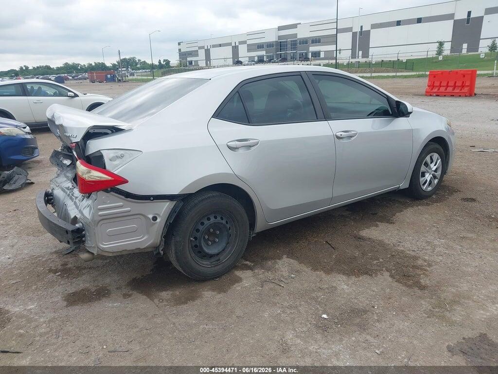 5YFBURHE0FP186459 2015 TOYOTA COROLLA photo no. 4