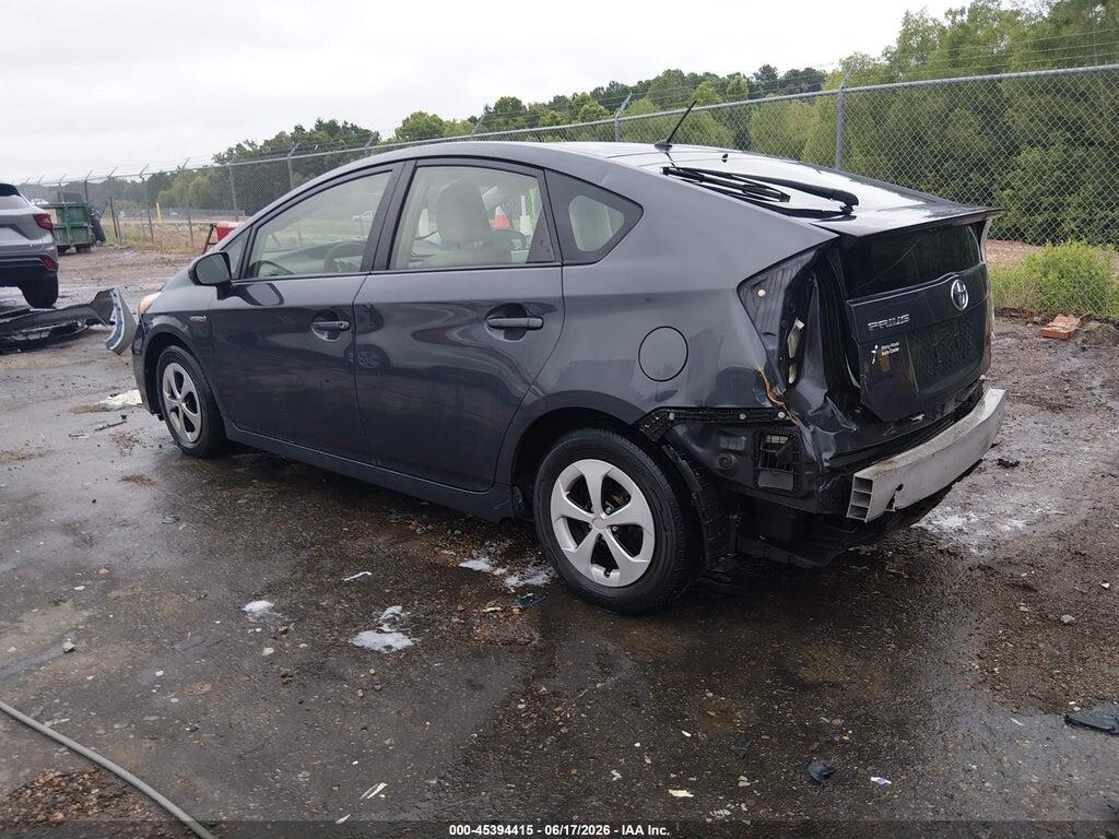 JTDKN3DU7E1780184 2014 TOYOTA PRIUS photo no. 3