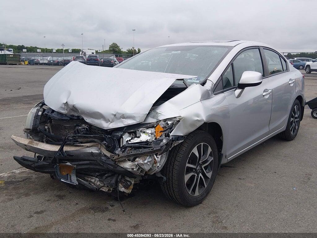 19XFB2F91DE213641 2013 HONDA CIVIC photo no. 2