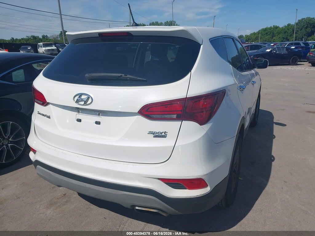 5NMZTDLBXJH098992 2018 HYUNDAI SANTA FE SPORT photo no. 4