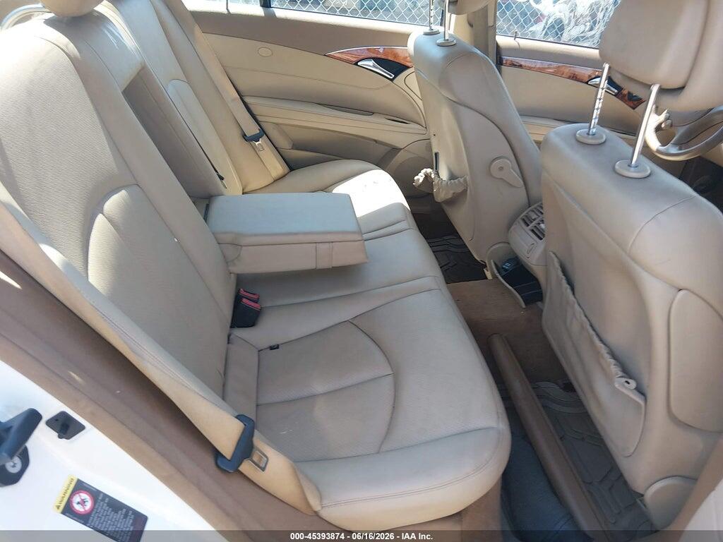 WDBUF87X18B245955 2008 MERCEDES-BENZ E 350 photo no. 8