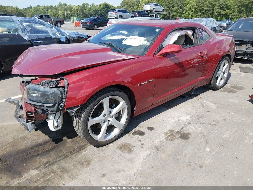 2G1FF1E35F9165132 2015 CHEVROLET CAMARO photo no. 2