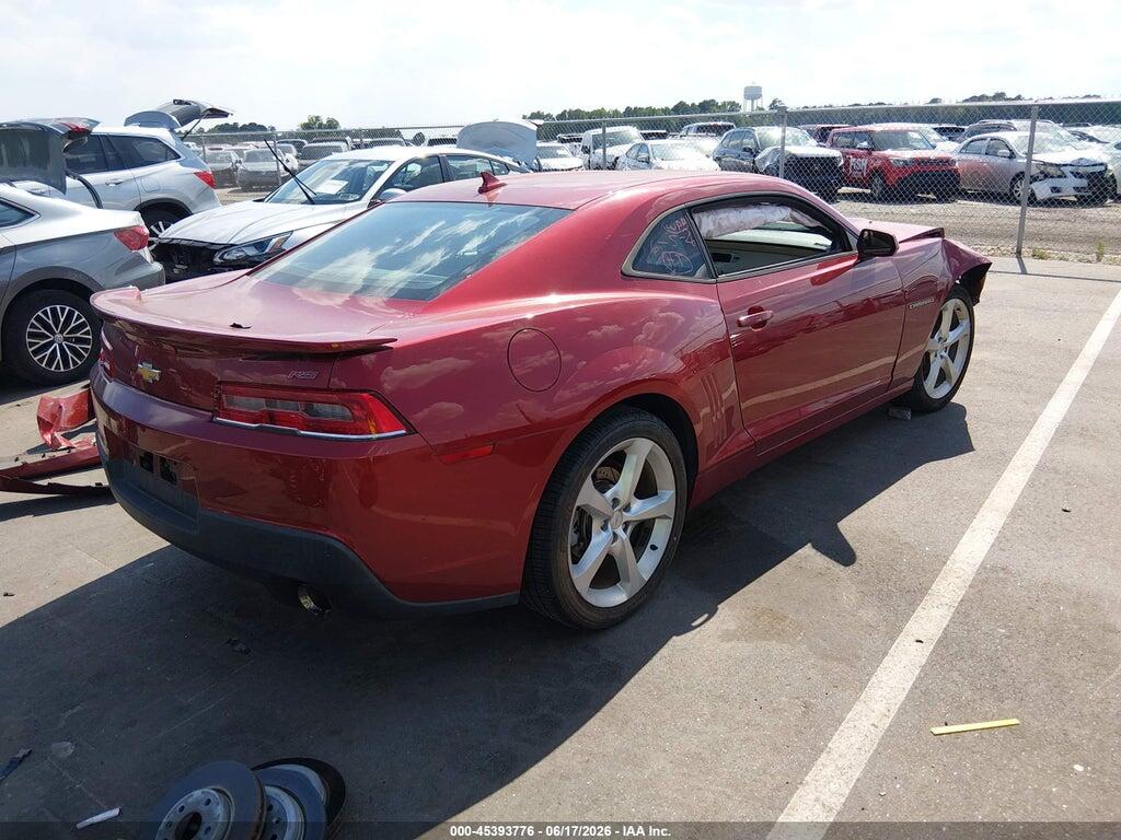 2G1FF1E35F9165132 2015 CHEVROLET CAMARO photo no. 4