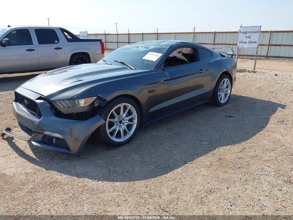 1FA6P8CF1G5202255 2016 FORD MUSTANG photo no. 2