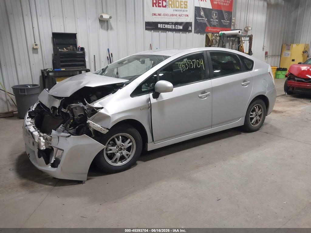 JTDKN3DU0A0081673 2010 TOYOTA PRIUS photo no. 2