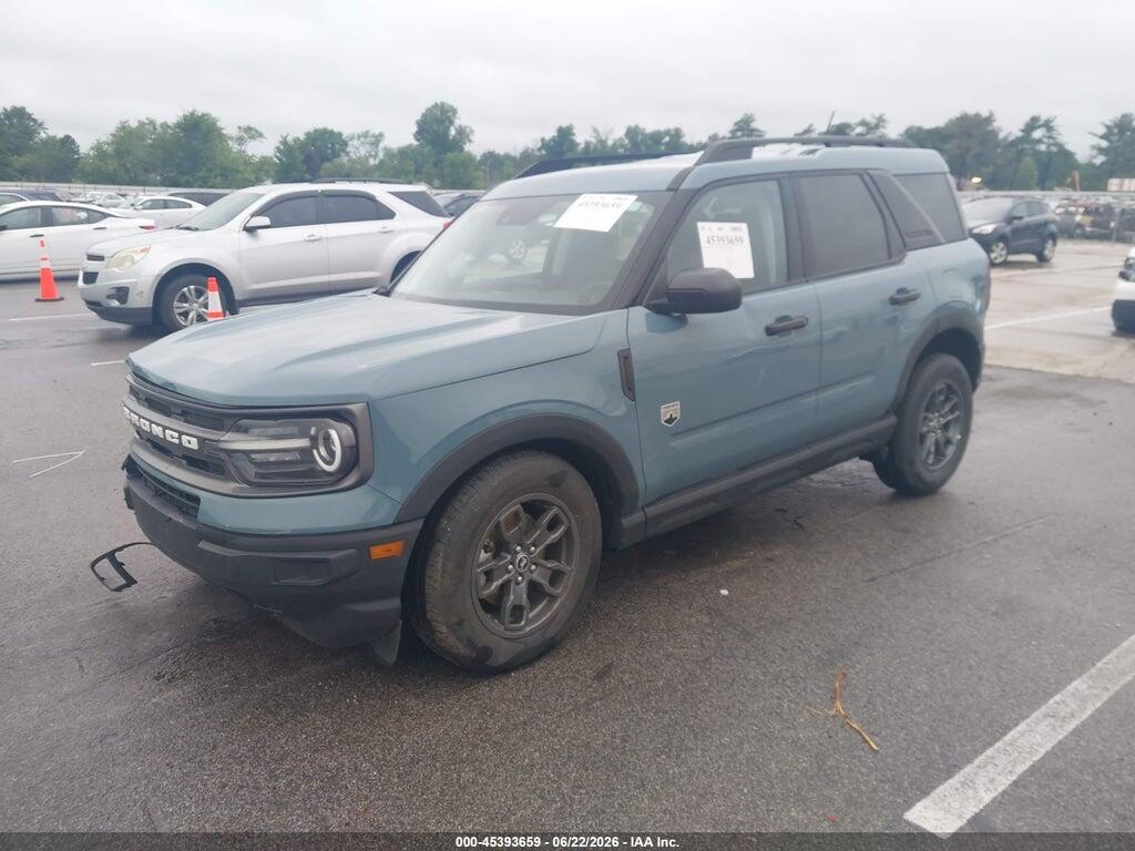3FMCR9B65PRD05122 2023 FORD BRONCO SPORT photo no. 2